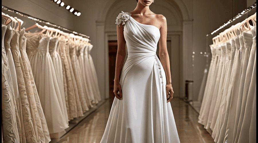 One Shoulder White Dresses