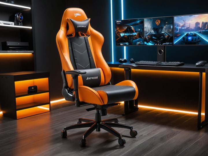 Orange Gaming Chairs-5