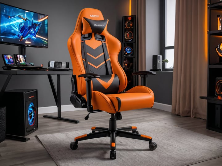 Orange Gaming Chairs-6