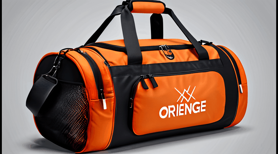 Orange Gym Bags
