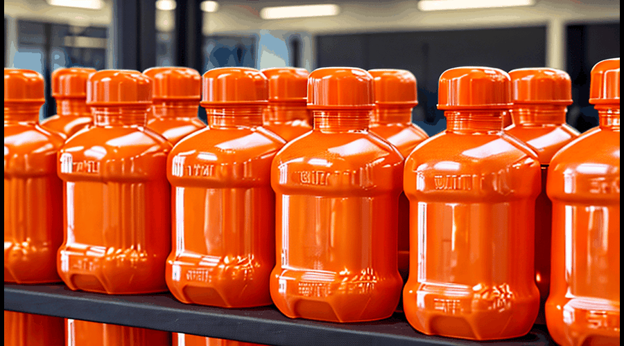 Orange Water Bottles