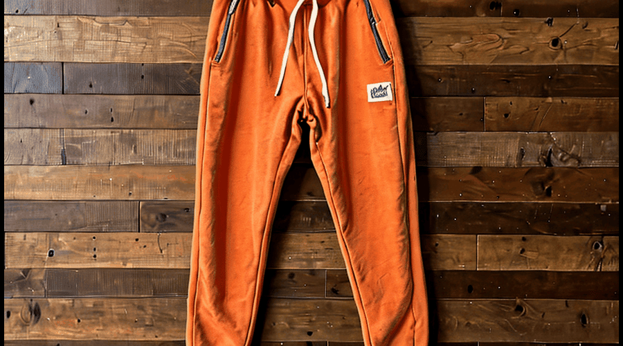 Orange Joggers