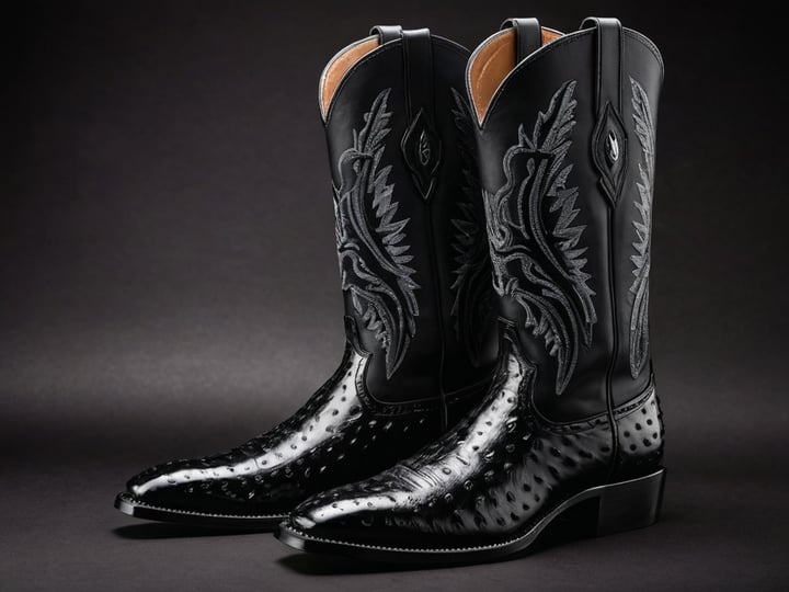 Ostrich-Boots-Black-2