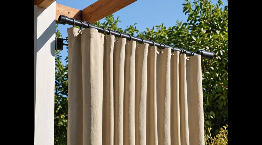 Discover the best outdoor curtain rods for your patio or garden, featuring durable materials and stylish designs for a seamless outdoor living experience. This roundup article provides expert insights and recommendations for enhancing your outdoor spaces.