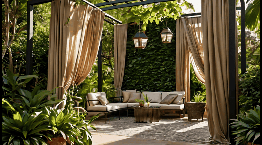Explore the top-rated outdoor curtains for a variety of purposes, including privacy, shade, and weather protection. This roundup article features a selection of the best options available on the market for stylish and functional outdoor spaces.