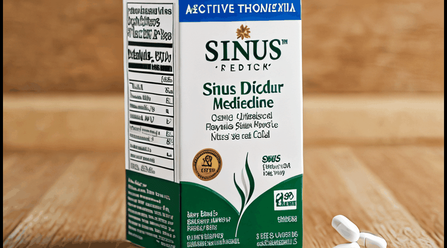 Determine the right over-the-counter sinus medicine for your symptoms with our detailed comparison of available options, highlighting effective ingredients and appropriate dosage recommendations.