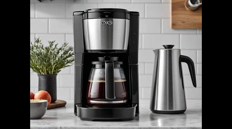 This coffee maker delivers a rich, fresh brewing experience with its simple, intuitive controls and durable design.