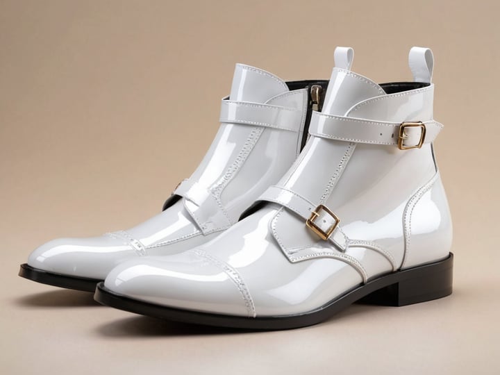 Patent-Leather-Boots-White-4