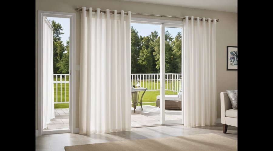 Explore our collection of stylish and functional patio door curtains, perfect for adding privacy and style to your outdoor living space. Discover the top picks in our comprehensive roundup article.