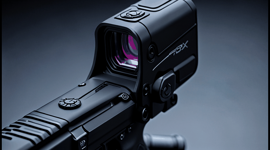 Our PBX Holo 7 sight review examines this tactical optic's key features, including its holographic reticle, 7x magnification, and illuminated target markers.