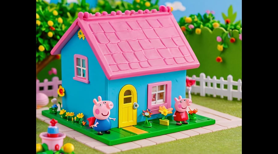A curated selection of Peppa Pig houses, showcasing cozy abodes for the popular piglet and her family.