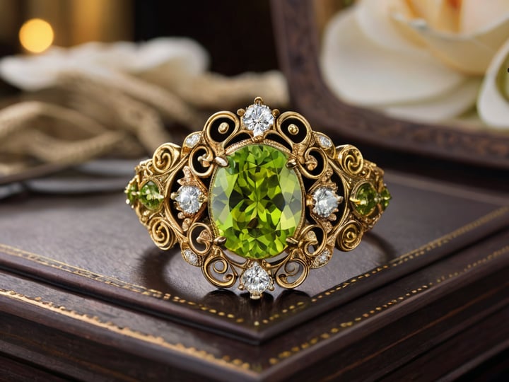 Peridot-And-Diamond-Ring-2