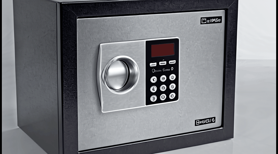 Notable personal home safes that combine security features with convenient storage options, helping you protect valuable items at home.