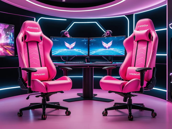 Pink Gaming Chairs-4
