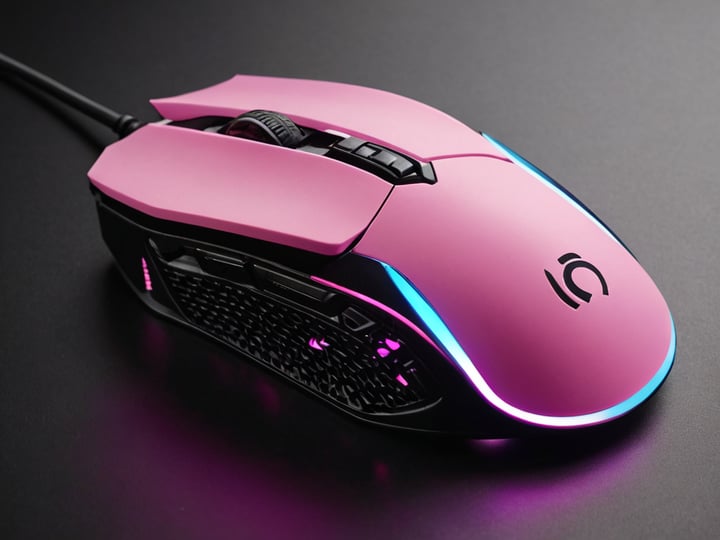 Pink Gaming Mouse-2