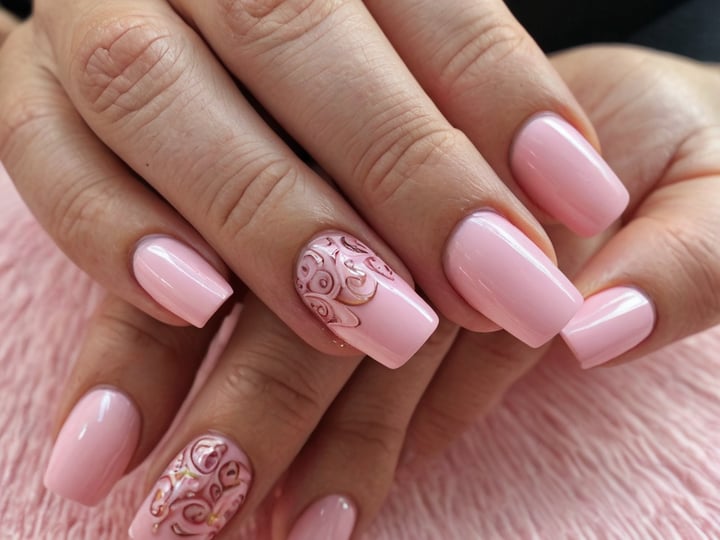 Pink-Acrylic-Nails-2