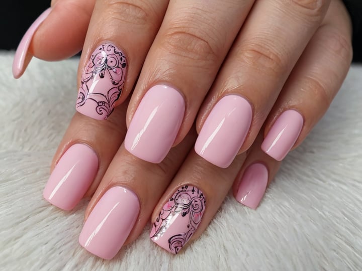 Pink-Acrylic-Nails-6