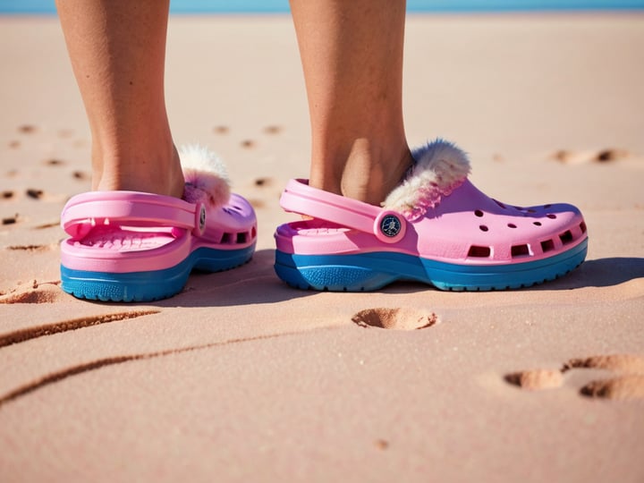 Pink-Crocs-With-Fur-3