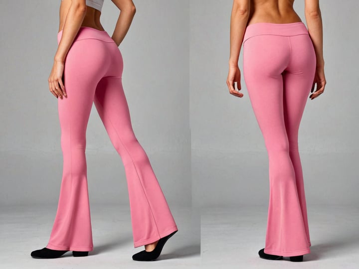 Pink-Foldover-Flare-Leggings-3