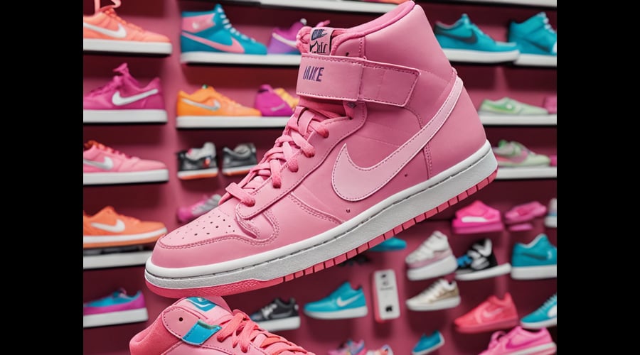 Explore the latest collection of stylish and comfortable pink Nike high tops, showcasing a variety of designs and styles perfect for your next sporting event or casual outing.