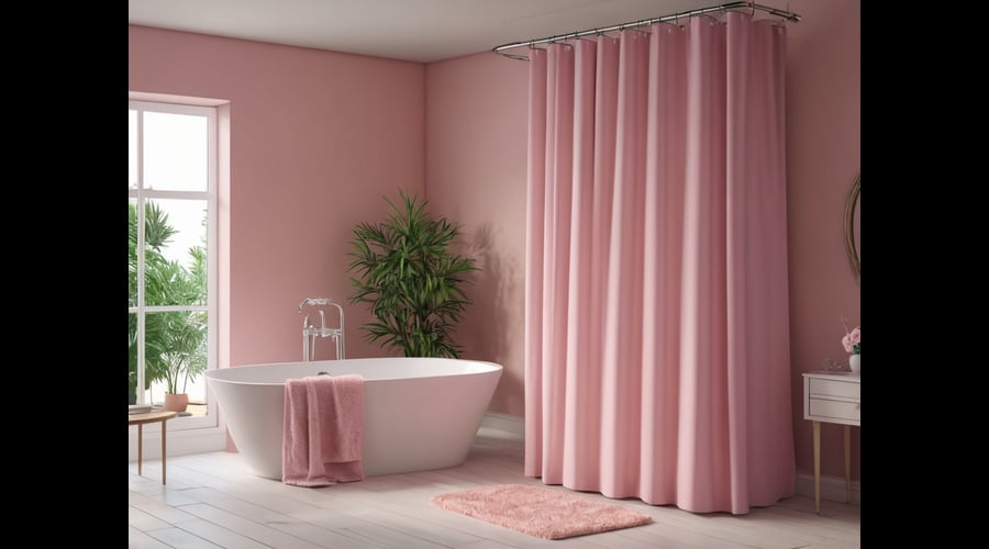 Explore the best pink shower curtains available in the market, with a roundup of top-rated options that perfectly complement your bathroom decor.