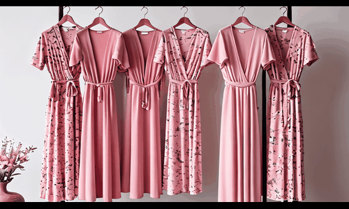 Pink Wrap Dresses