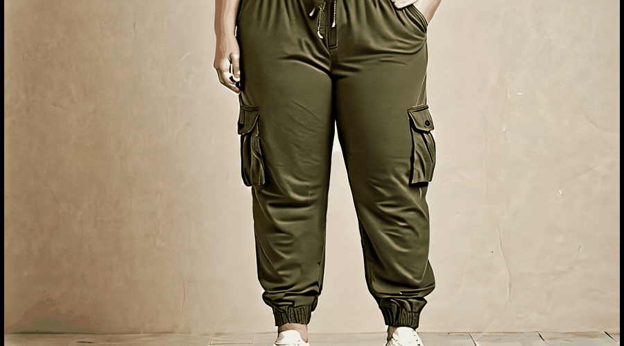 Plus Size Cargo Joggers