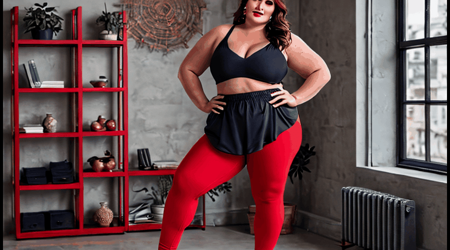Plus Size Red Leggings