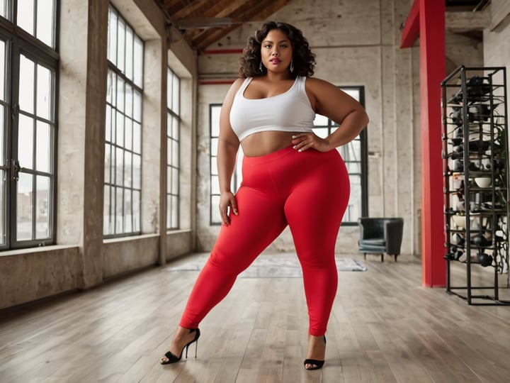 Plus-Size-Red-Leggings-6