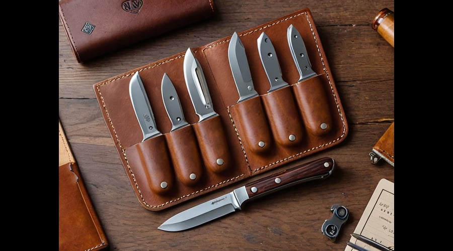 Find the right pocket knife organizer with our comparison of top-rated cases and sheaths, helping you keep your blades secure and accessible.
