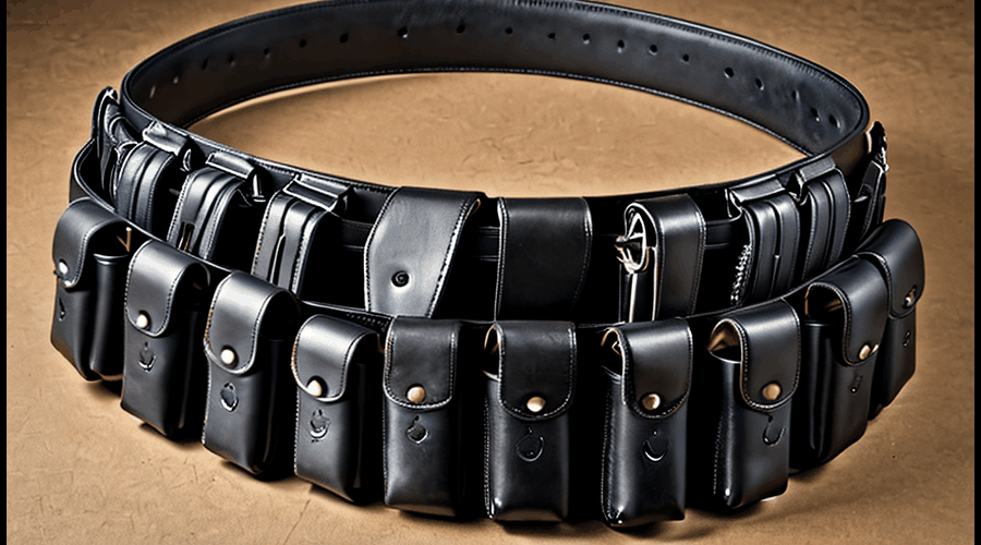 Police Gun Belt