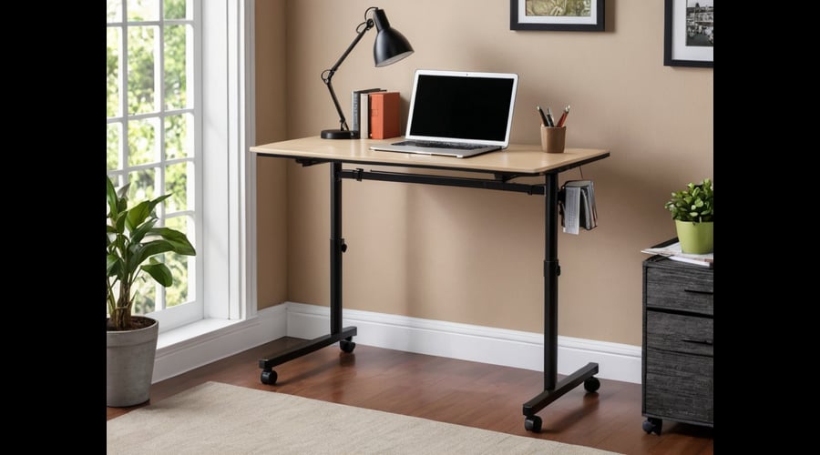 Discover the perfect solution for remote work with our roundup of the top portable desks on wheels, designed for convenience and mobility.