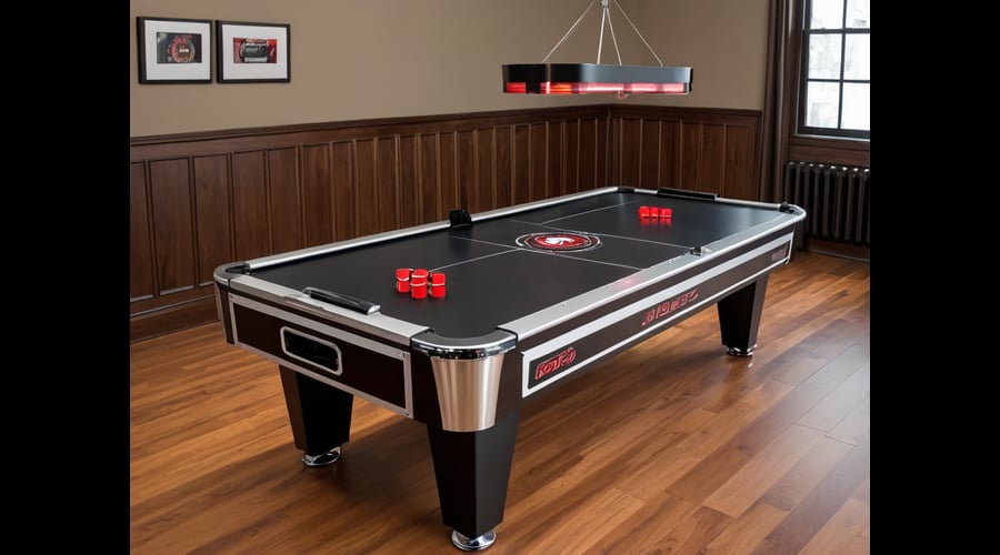 Our professional air hockey table provides an electrifying gaming experience with precise play and responsive gameplay. This detailed roundup examines the top air hockey tables, comparing features like speed, durability, and play surface quality to help you select the perfect game.