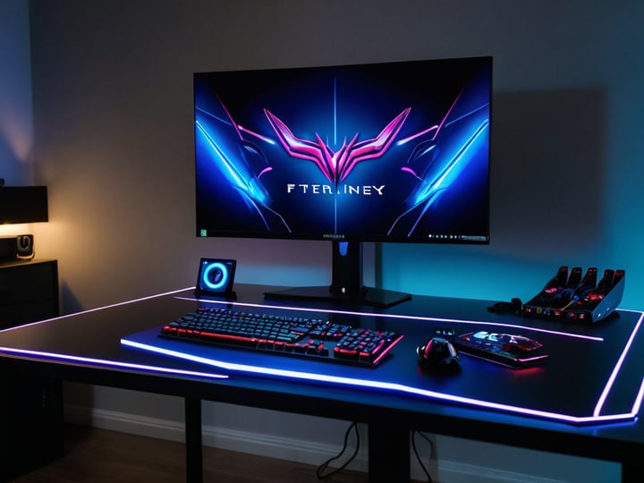 Purple Gaming Desks-5