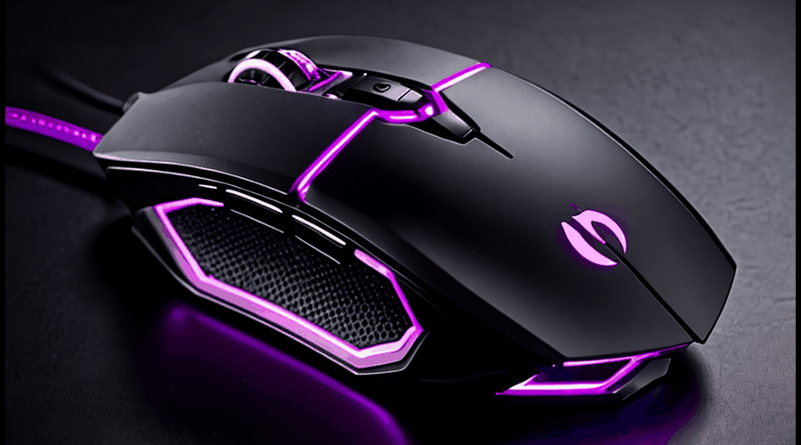 Purple Gaming Mouse