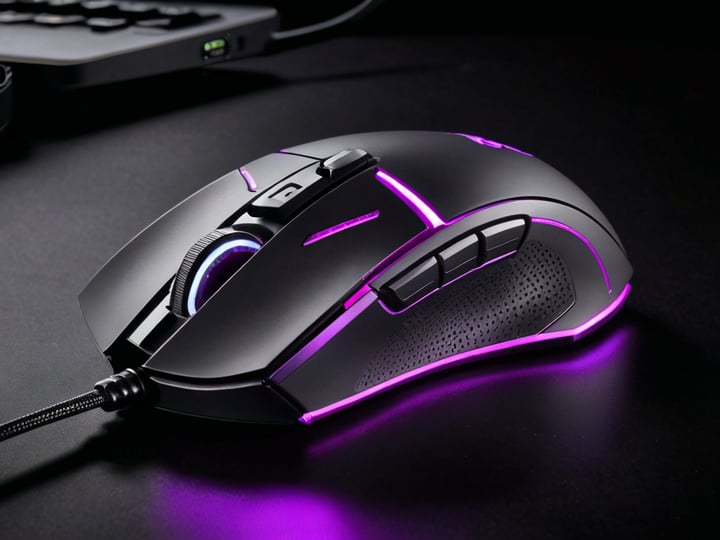 Purple Gaming Mouse-2
