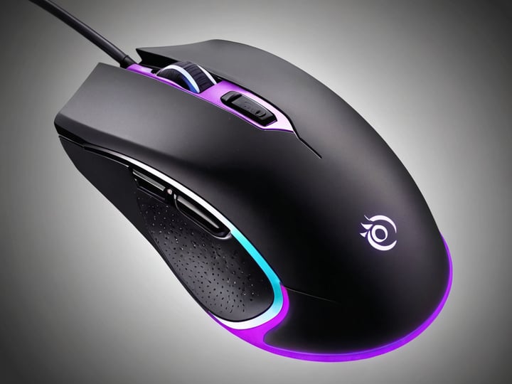 Purple Gaming Mouse-3