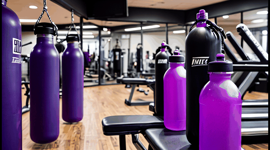Purple Water Bottles