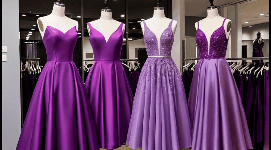 Purple Homecoming Dresses