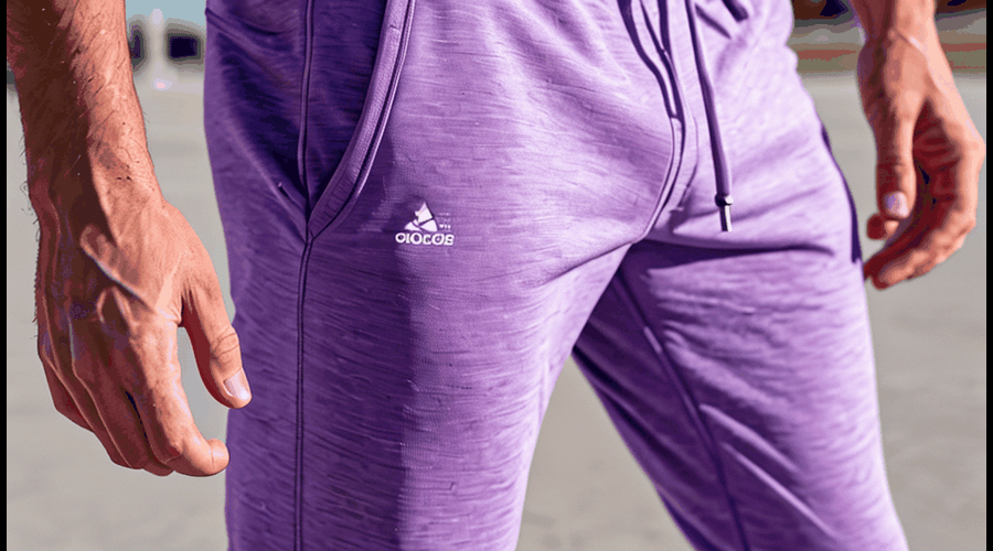 Purple Joggers