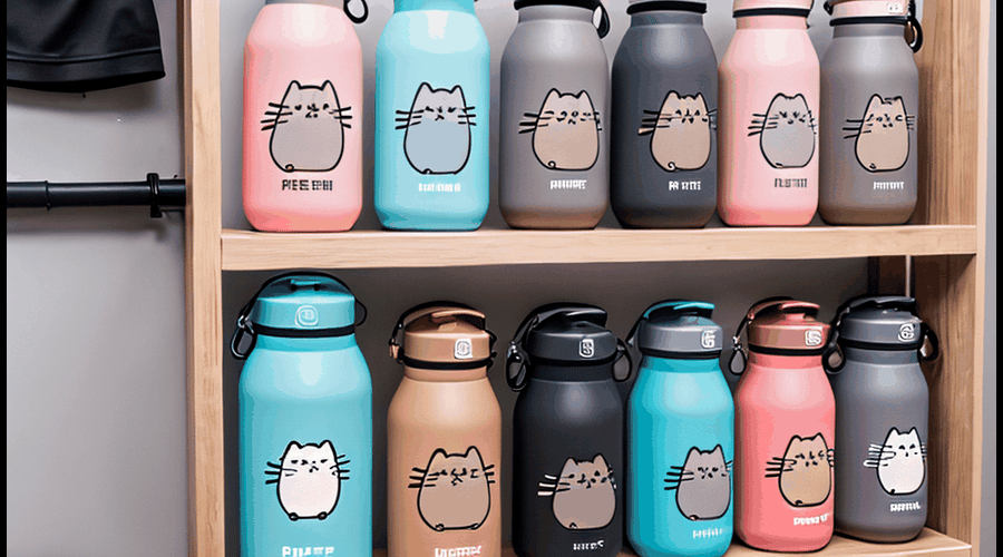 Discover Pusheen Water Bottles in our latest product roundup! Featuring a collection of stylish and adorable bottle designs featuring everyone's favorite cartoon cat. Stay hydrated and showcase your love for Pusheen in one irresistible bottle.