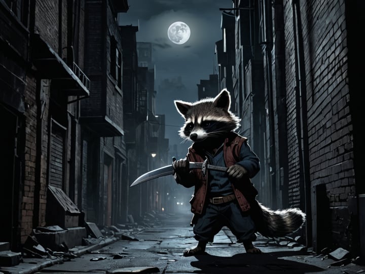 Raccoon-With-Knife-5