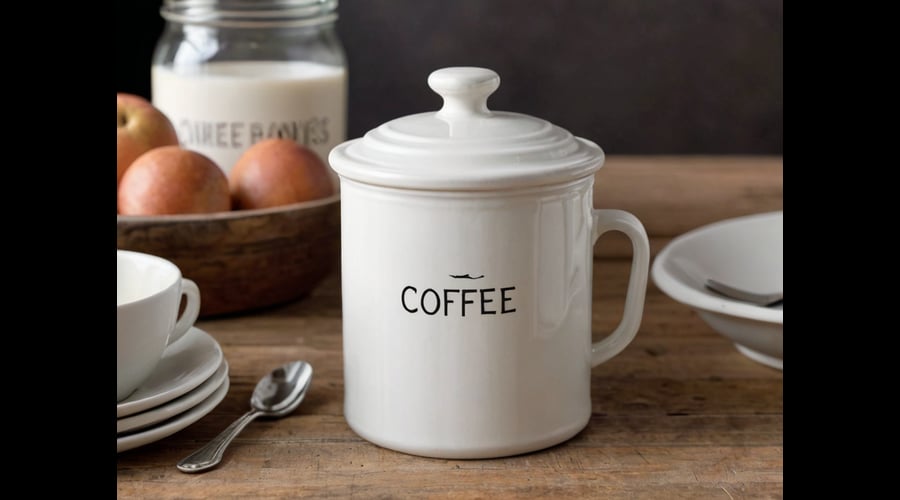 A comprehensive guide to the Rae Dunn coffee canister, including its features, sizing options, and the brand's commitment to quality craftsmanship.