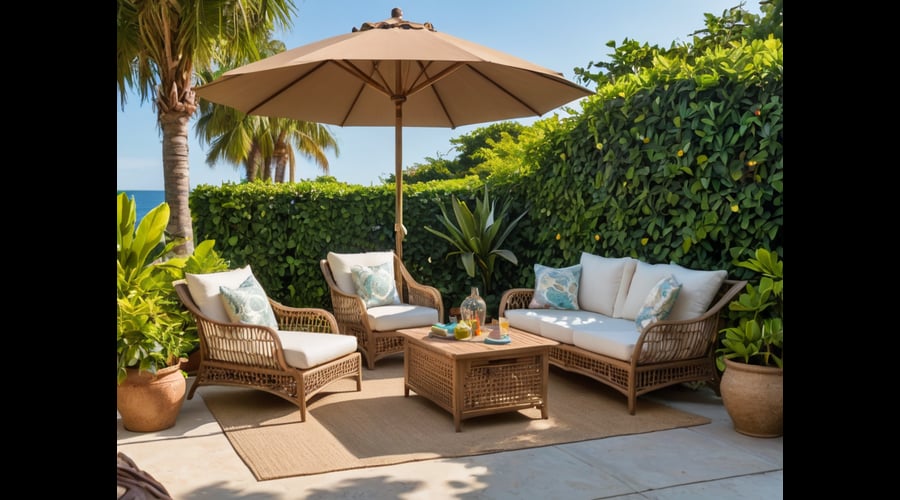 Discover the top rattan patio furniture picks for creating a stunning and comfortable outdoor living space - perfect for sunny days or entertaining guests.