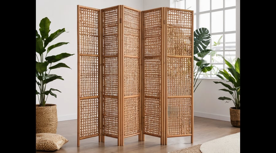 Explore the top rattan room dividers that create a stylish and functional separation in your space, perfectly complementing any modern interior design.