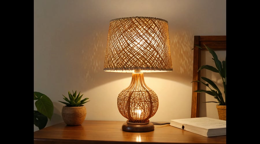Discover our top picks of rattan table lamps, perfect for adding a touch of elegance and warmth to any room in your home. Browse through our carefully curated selection of high-quality, trendy designs to find the perfect rattan table lamp for your space.