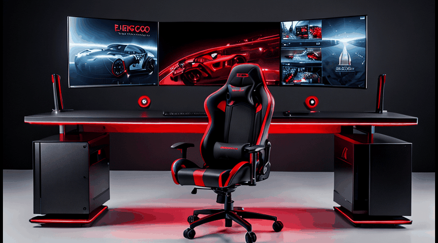 Discover our top picks for red gaming desks, offering ergonomic designs and ample space for your gaming setup. Our roundup features a collection of modern and stylish options to enhance your gaming experience.