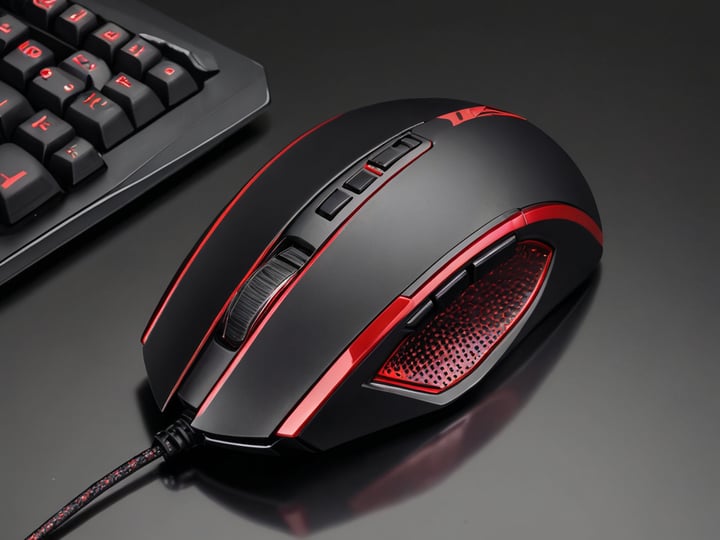 Red Gaming Mouse-2
