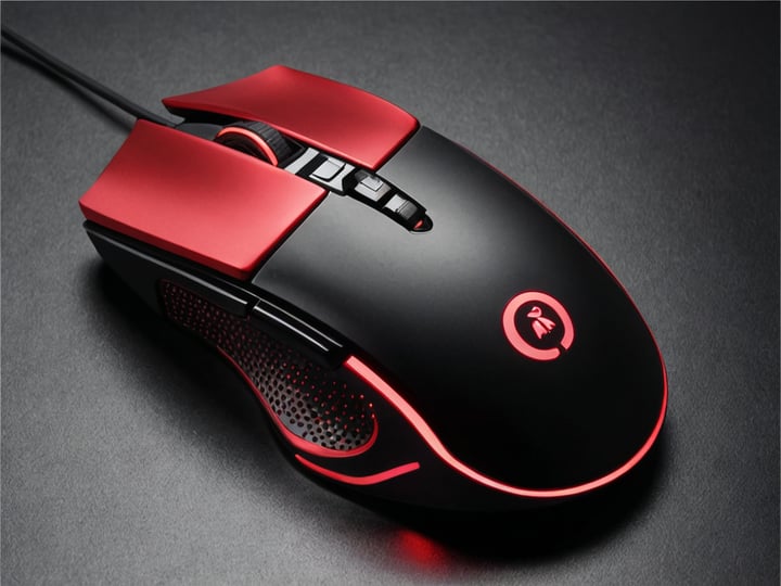 Red Gaming Mouse-3