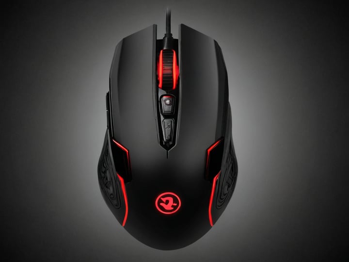 Red Gaming Mouse-4